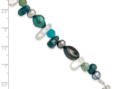 Sterling Silver Bracelets Style QH4639 - Classique Jewelry Inc.