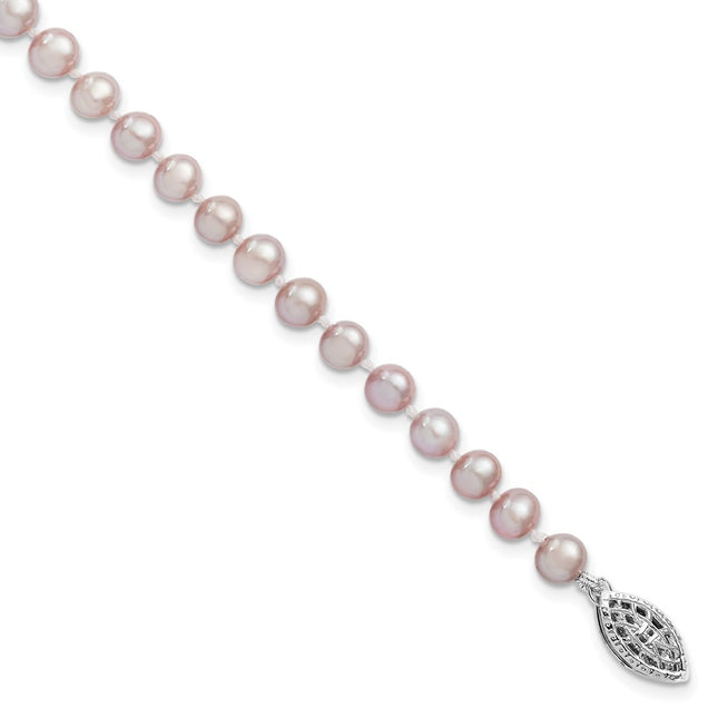 Sterling Silver Bracelets Style QH4757 - Classique Jewelry Inc.