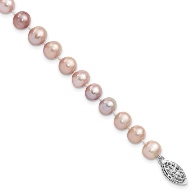 Sterling Silver Bracelets Style QH4763 - Classique Jewelry Inc.