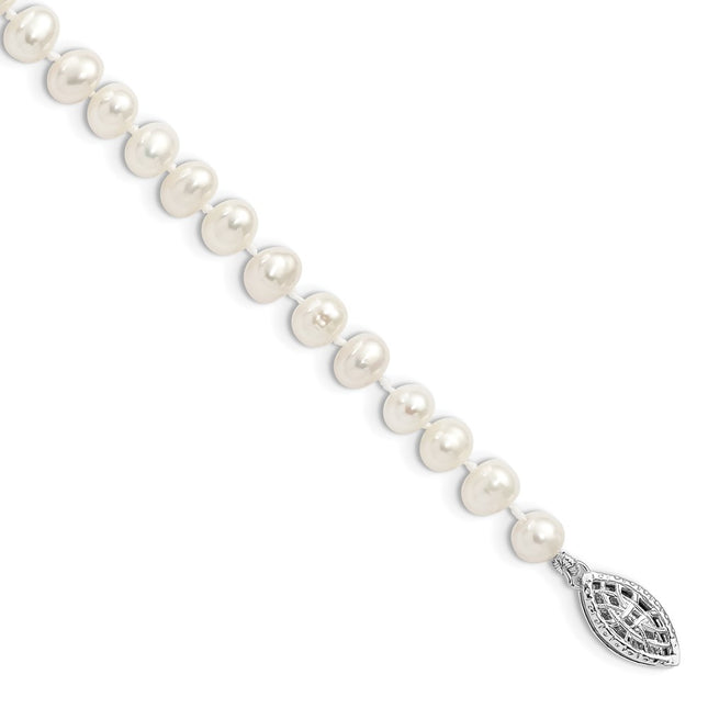 Sterling Silver Bracelets Style QH4769 - Classique Jewelry Inc.