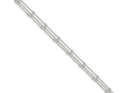 Sterling Silver Bracelets Style QH4953 - Classique Jewelry Inc.