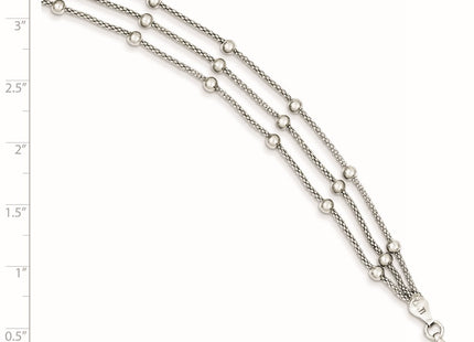 Sterling Silver Bracelets Style QH4953 - Classique Jewelry Inc.