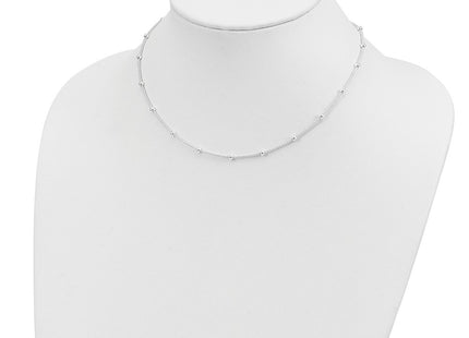 Sterling silver necklace, further view