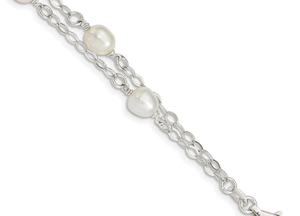 Sterling Silver Bracelets Style QH5049 - Classique Jewelry Inc.