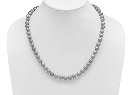 Sterling silver pearl necklace