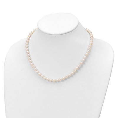 Sterling Silver Rhodium-plated White Semi-Round Freshwater Cultured Pearl with Extension Necklace, Bracelet and Button Post Earrings Set