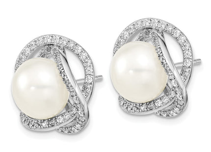 Sterling Silver Earrings Style QH5192SET - Classique Jewelry Inc.