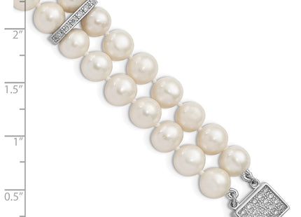 Sterling Silver Bracelets Style QH5209 - Classique Jewelry Inc.