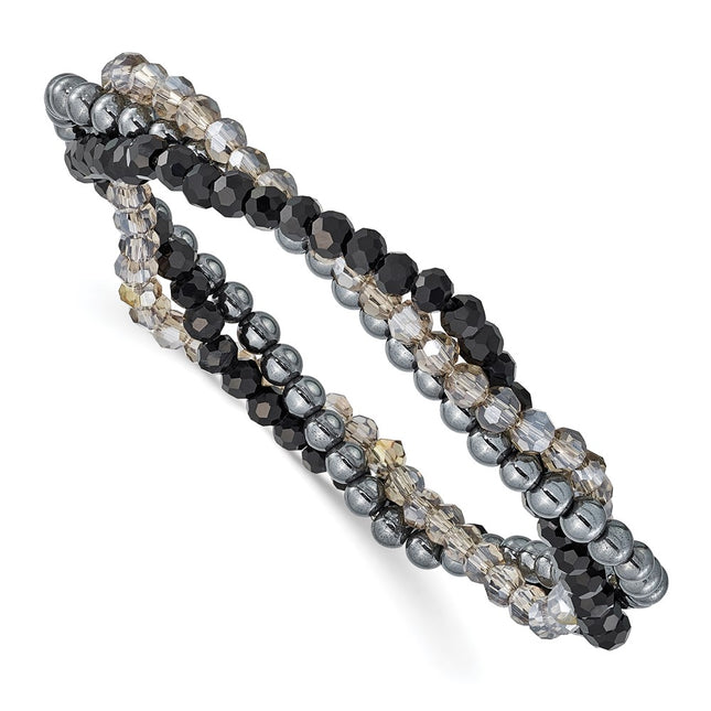 Sterling Silver Bracelets Style QH5301 - Classique Jewelry Inc.