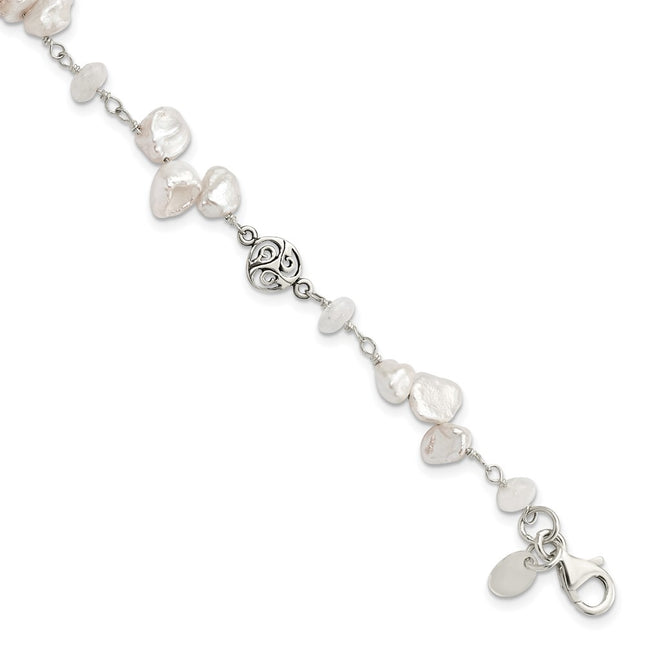 Sterling Silver Bracelets Style QH5361 - Classique Jewelry Inc.
