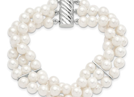 Sterling Silver Bracelets Style QH5365 - Classique Jewelry Inc.