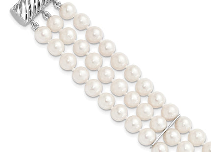 Sterling Silver Bracelets Style QH5365 - Classique Jewelry Inc.