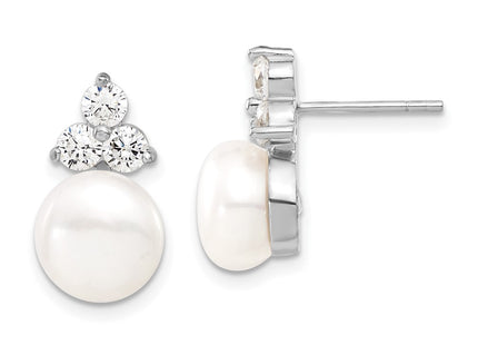 Sterling Silver Earrings Style QH5374SET - Classique Jewelry Inc.