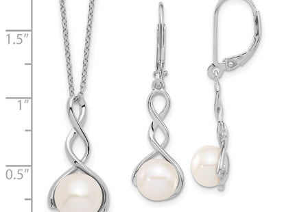 Sterling Silver Earrings Style QH5379SET - Classique Jewelry Inc.