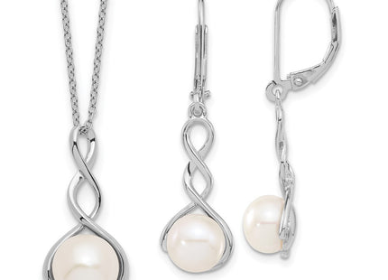 Sterling Silver Earrings Style QH5379SET - Classique Jewelry Inc.