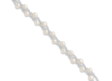 Sterling Silver Bracelets Style QH5395 - Classique Jewelry Inc.