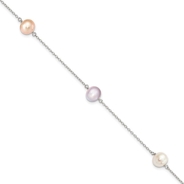 Sterling Silver Bracelets Style QH5419 - Classique Jewelry Inc.