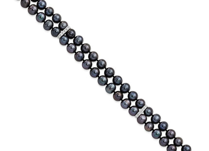 Sterling Silver Bracelets Style QH5420 - Classique Jewelry Inc.