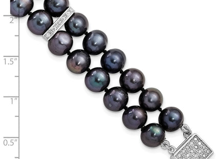 Sterling Silver Bracelets Style QH5420 - Classique Jewelry Inc.