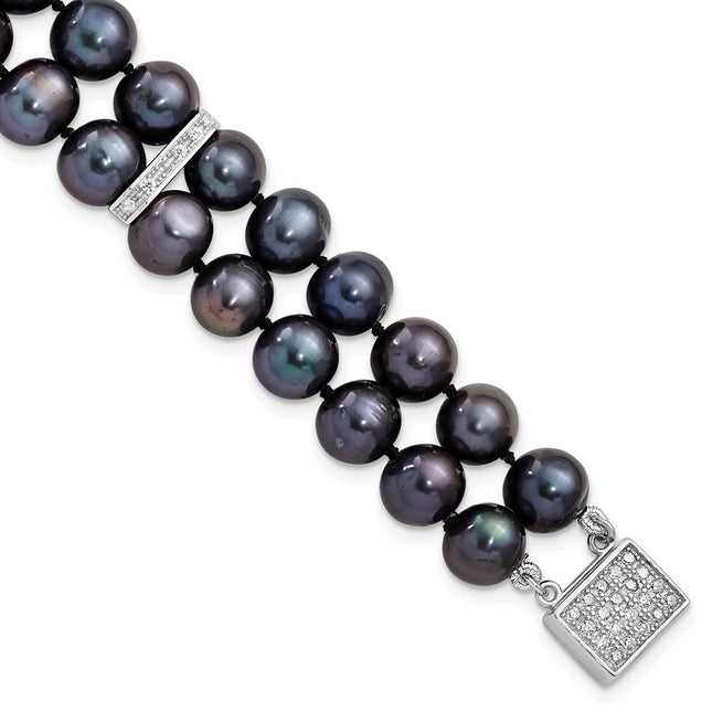 Sterling Silver Bracelets Style QH5420 - Classique Jewelry Inc.