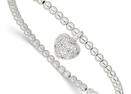 Sterling Silver Bracelets Style QH5450 - Classique Jewelry Inc.