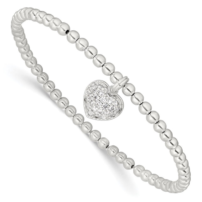 Sterling Silver Bracelets Style QH5450 - Classique Jewelry Inc.