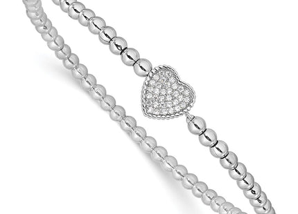 Sterling Silver Bracelets Style QH5453 - Classique Jewelry Inc.