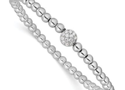 Sterling Silver Bracelets Style QH5455 - Classique Jewelry Inc.