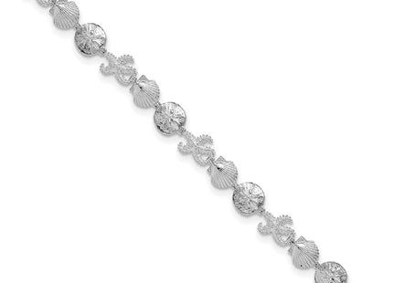 Sterling Silver Bracelets Style QH5570 - Classique Jewelry Inc.