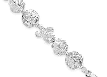 Sterling Silver Bracelets Style QH5570 - Classique Jewelry Inc.