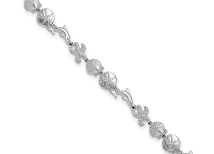 Sterling Silver Bracelets Style QH5574 - Classique Jewelry Inc.