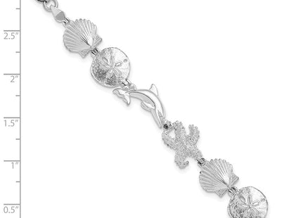 Sterling Silver Bracelets Style QH5574 - Classique Jewelry Inc.