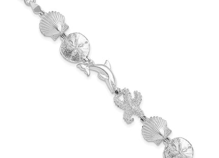 Sterling Silver Bracelets Style QH5574 - Classique Jewelry Inc.