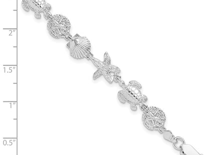 Sterling Silver Bracelets Style QH5575 - Classique Jewelry Inc.