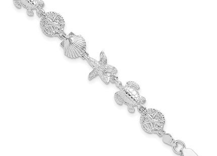 Sterling Silver Bracelets Style QH5575 - Classique Jewelry Inc.