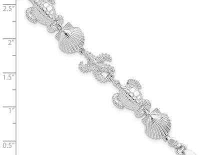 Sterling Silver Bracelets Style QH5576 - Classique Jewelry Inc.