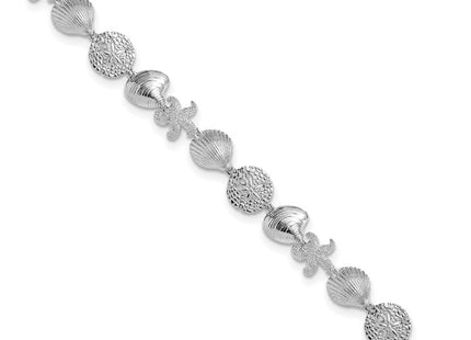 Sterling Silver Bracelets Style QH5577 - Classique Jewelry Inc.