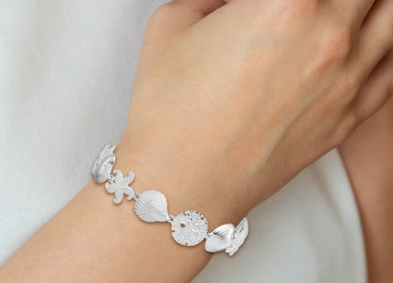 Sterling Silver Bracelets Style QH5577 - Classique Jewelry Inc.