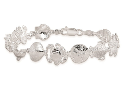 Sterling Silver Bracelets Style QH5579 - Classique Jewelry Inc.