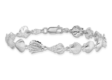 Sterling Silver Bracelets Style QH5583 - Classique Jewelry Inc.