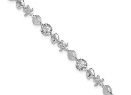 Sterling Silver Bracelets Style QH5585 - Classique Jewelry Inc.