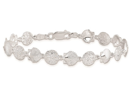 Sterling Silver Bracelets Style QH5592 - Classique Jewelry Inc.
