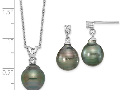 Sterling Silver Earrings Style QH5614SET - Classique Jewelry Inc.