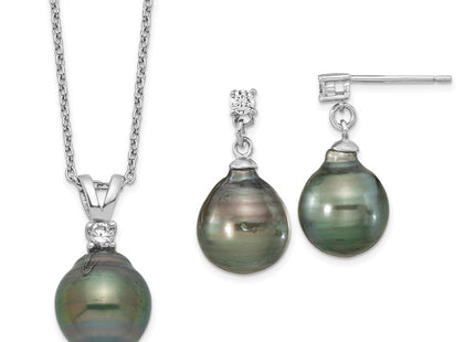 Sterling Silver Earrings Style QH5614SET - Classique Jewelry Inc.