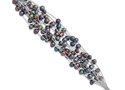 Sterling Silver Bracelets Style QH5632 - Classique Jewelry Inc.