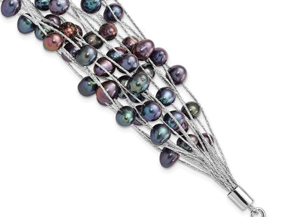 Sterling Silver Bracelets Style QH5632 - Classique Jewelry Inc.