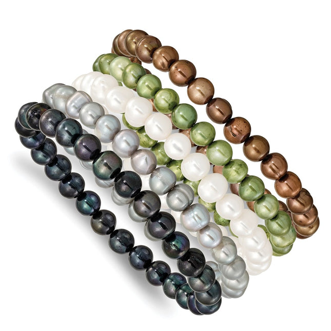 Fashion Bracelets Style QH5649SET - Classique Jewelry Inc.