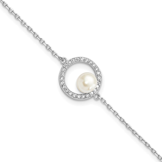 Sterling Silver Bracelets Style QH5652 - Classique Jewelry Inc.