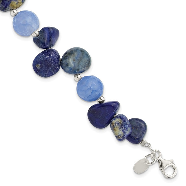 Sterling Silver Bracelets Style QH5686 - Classique Jewelry Inc.