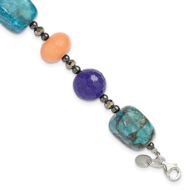 Sterling Silver Bracelets Style QH5693 - Classique Jewelry Inc.